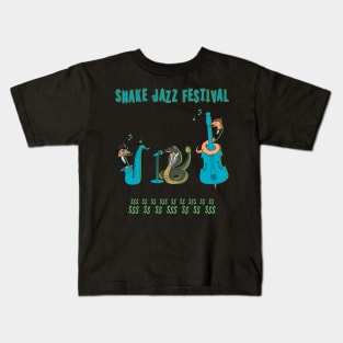 Snake Jazz Festival Kids T-Shirt